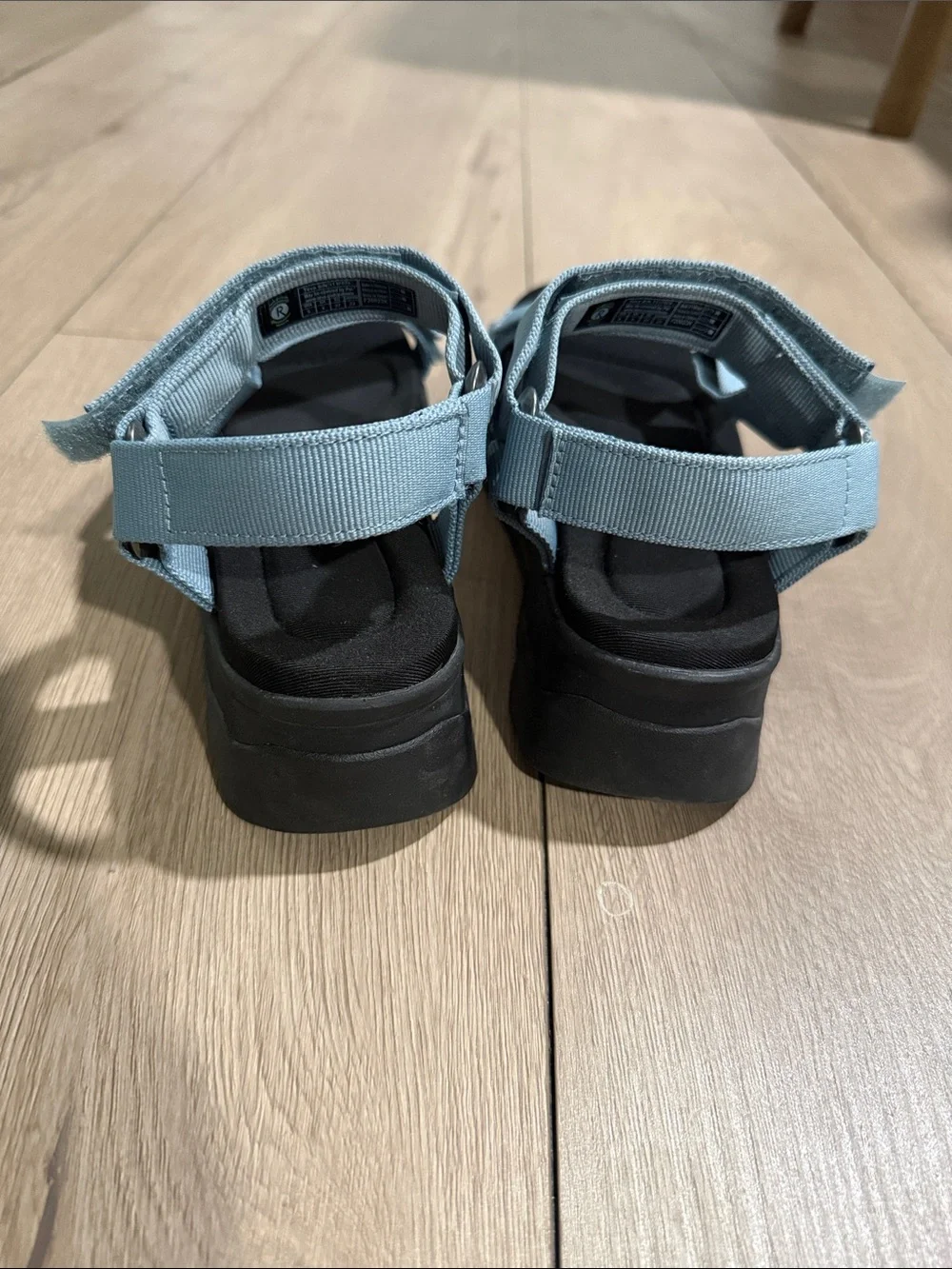 Teva Women's Jadito Universal Flatform Platform Sandals Size 6 Blue - Picture 3 of 7